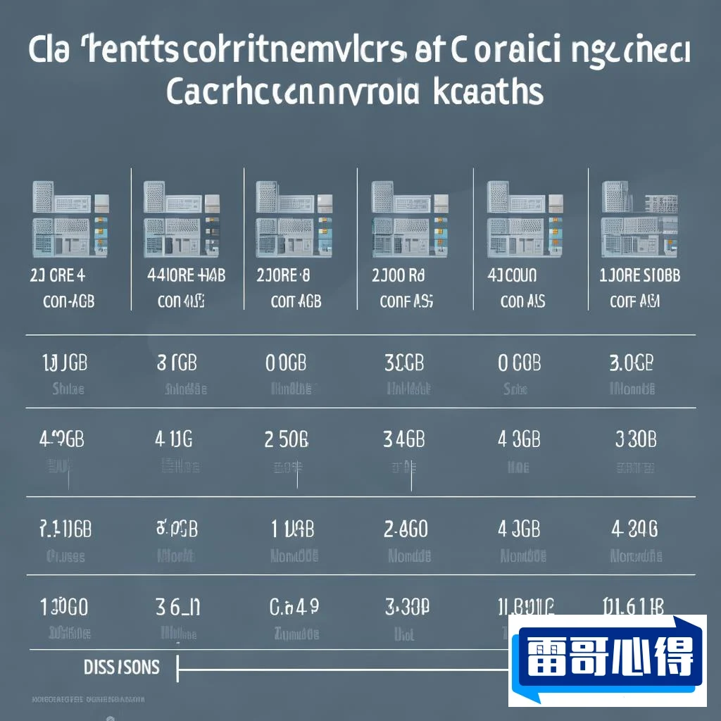 深度解析：云服务器2核4G、2核8G、4核8G配置差异与选择策略