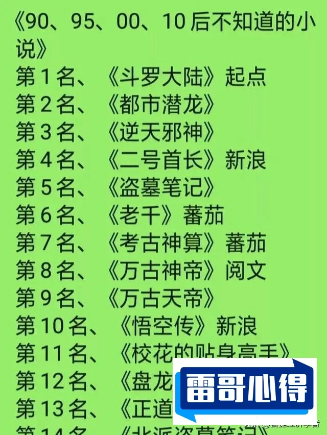 十大巅峰网络小说排行榜2025近期排名前十名分析